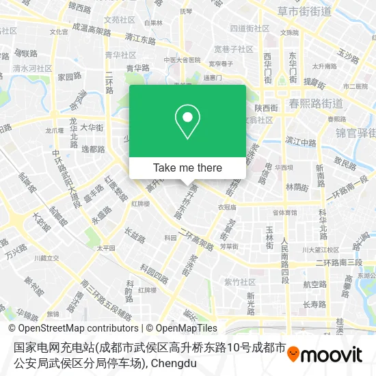 国家电网充电站(成都市武侯区高升桥东路10号成都市公安局武侯区分局停车场) map
