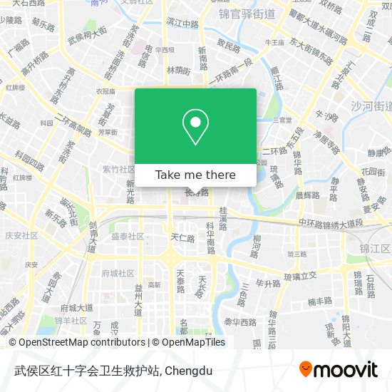 武侯区红十字会卫生救护站 map