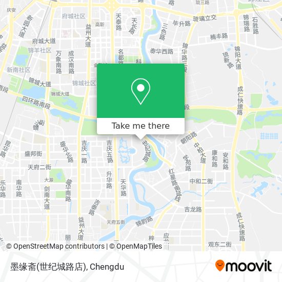 墨缘斋(世纪城路店) map