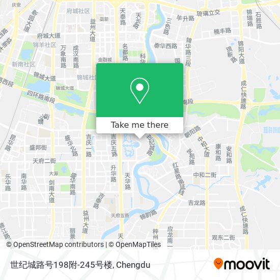 世纪城路号198附-245号楼 map