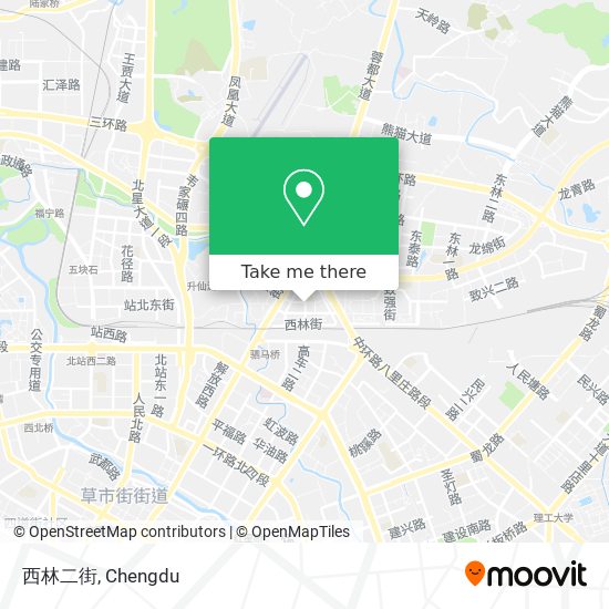 西林二街 map