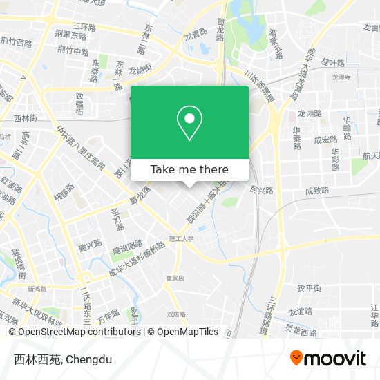 西林西苑 map