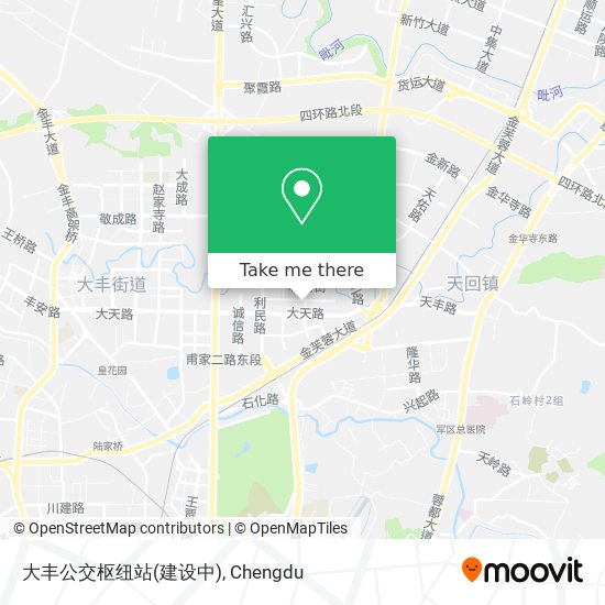大丰公交枢纽站(建设中) map