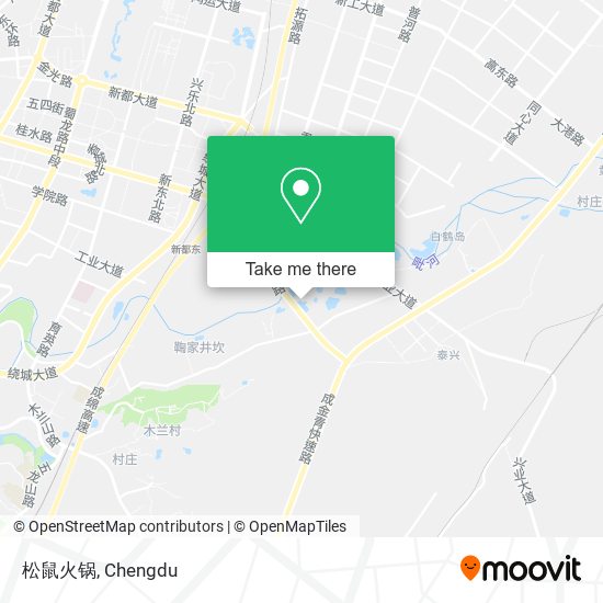 松鼠火锅 map