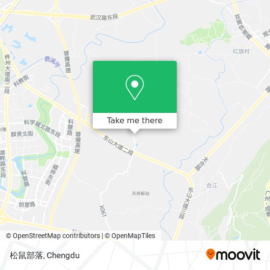 松鼠部落 map