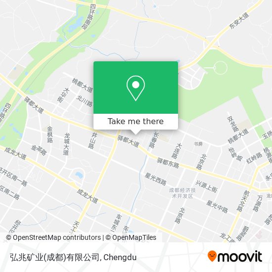 弘兆矿业(成都)有限公司 map