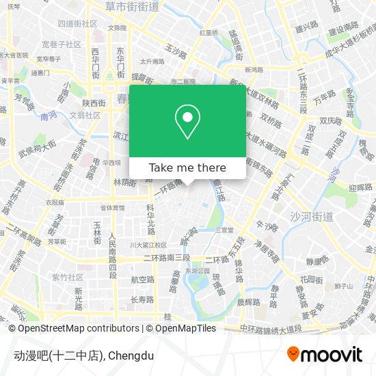 动漫吧(十二中店) map