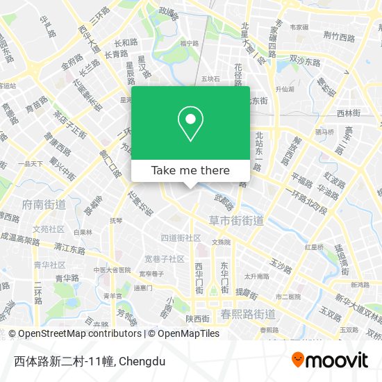 西体路新二村-11幢 map