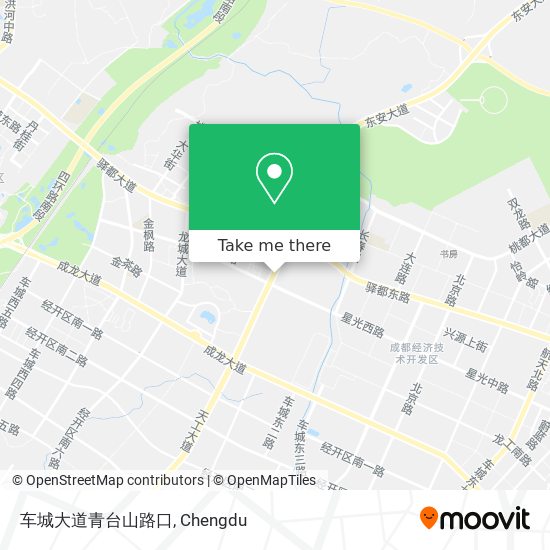 车城大道青台山路口 map