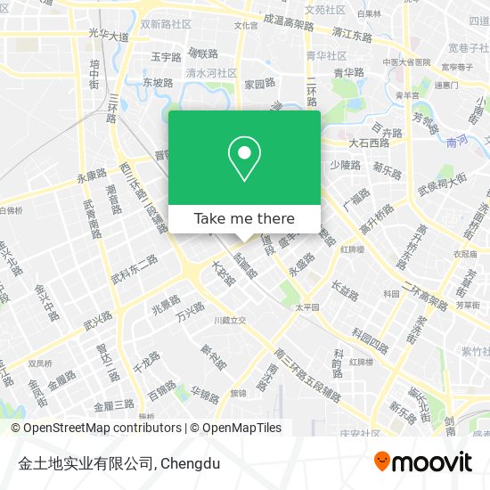 金土地实业有限公司 map
