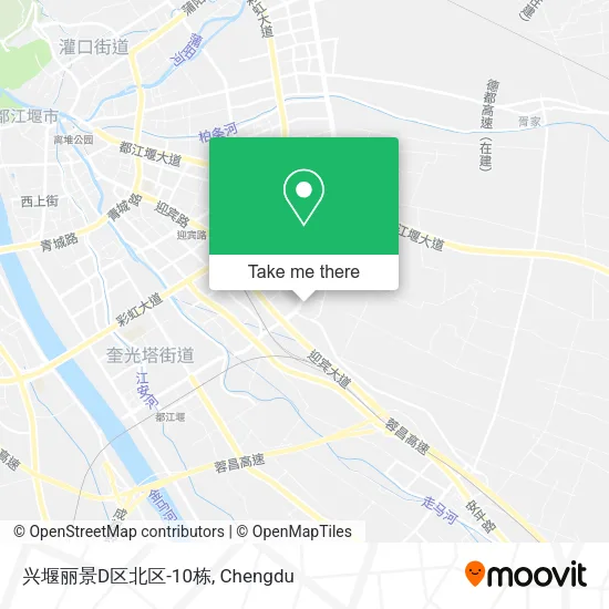 兴堰丽景D区北区-10栋 map