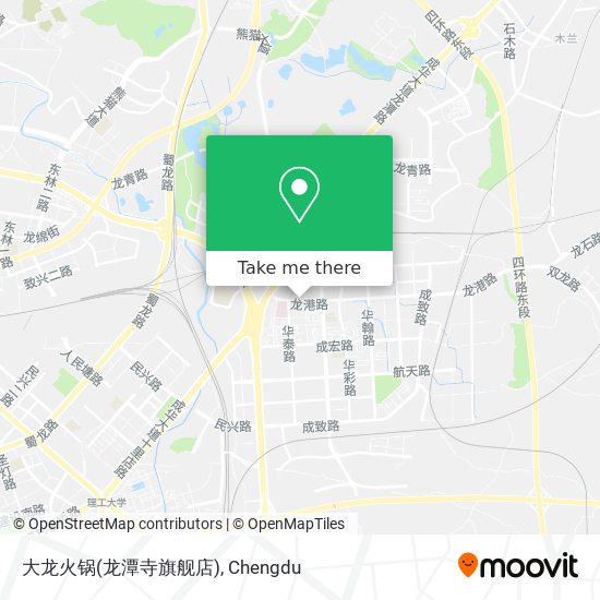 大龙火锅(龙潭寺旗舰店) map