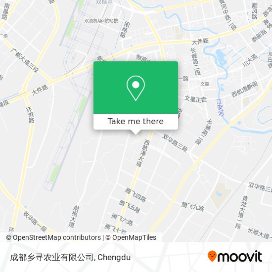 成都乡寻农业有限公司 map