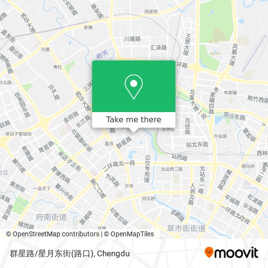 群星路/星月东街(路口) map