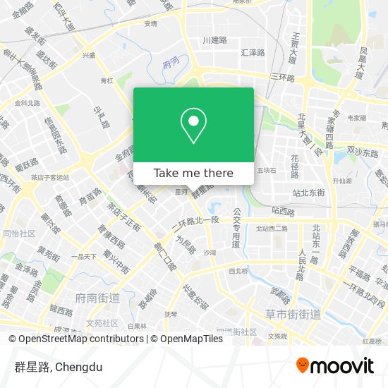 群星路 map