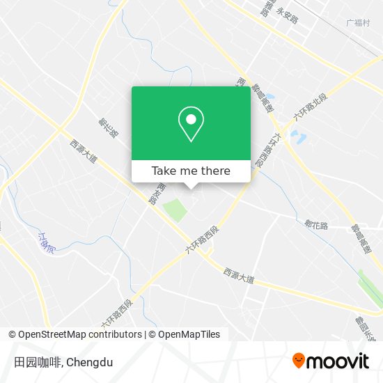 田园咖啡 map