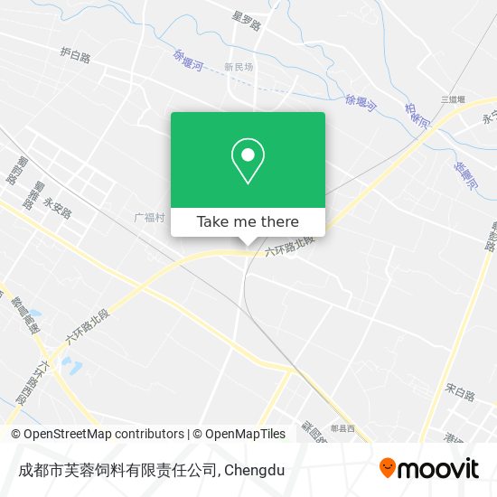 成都市芙蓉饲料有限责任公司 map