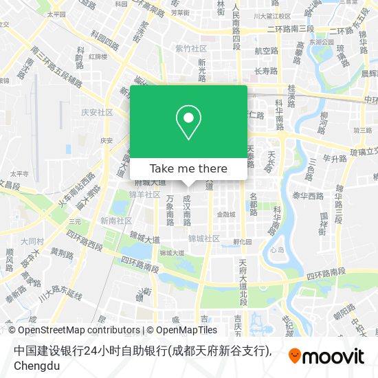 中国建设银行24小时自助银行(成都天府新谷支行) map