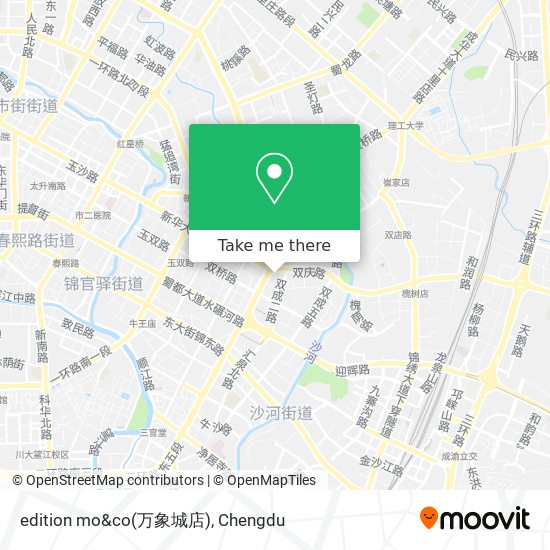 edition mo&co(万象城店) map