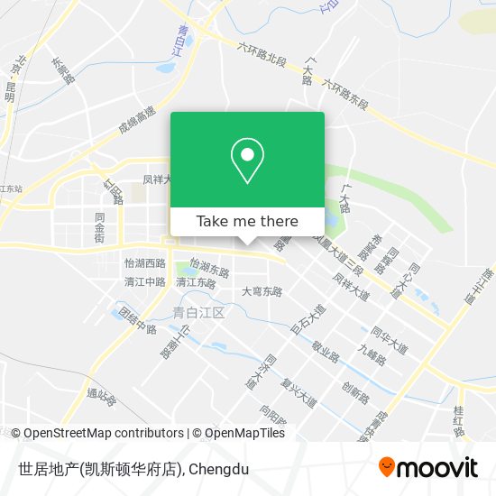 世居地产(凯斯顿华府店) map