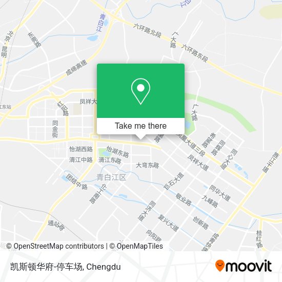 凯斯顿华府-停车场 map