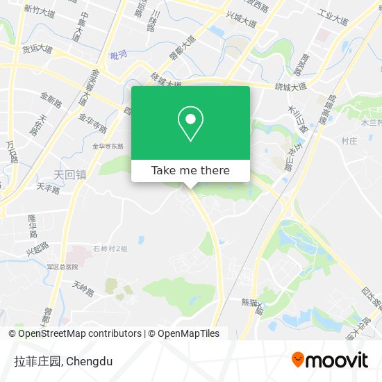 拉菲庄园 map