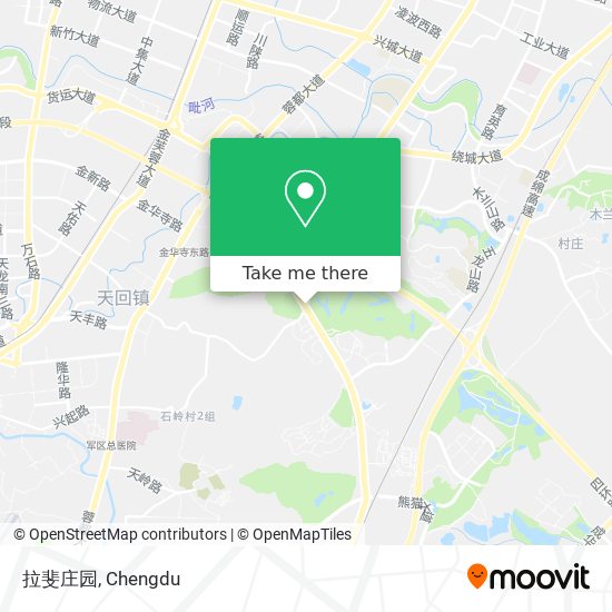 拉斐庄园 map