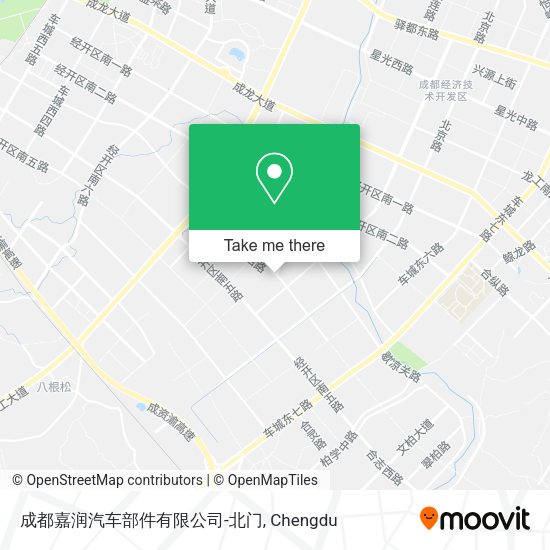 成都嘉润汽车部件有限公司-北门 map