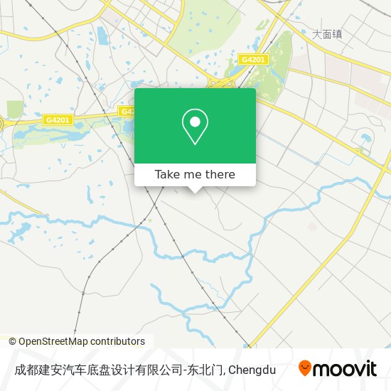 成都建安汽车底盘设计有限公司-东北门 map