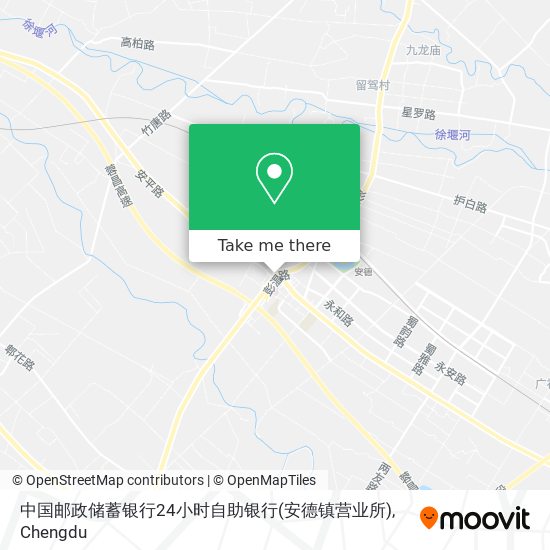 中国邮政储蓄银行24小时自助银行(安德镇营业所) map