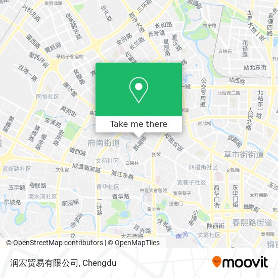 润宏贸易有限公司 map