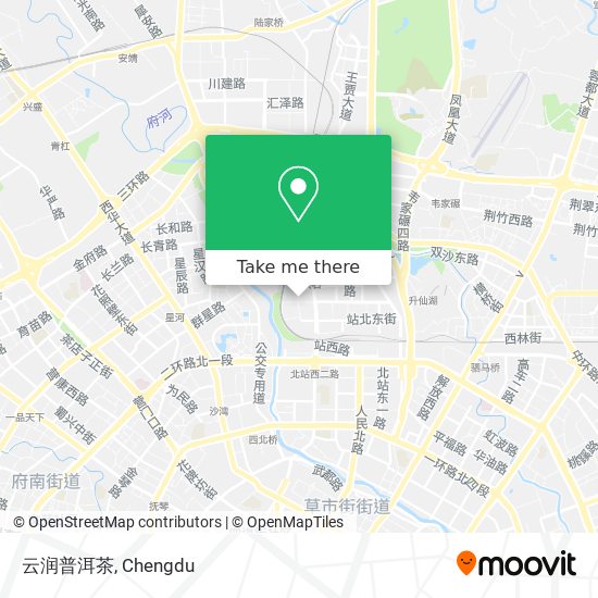云润普洱茶 map