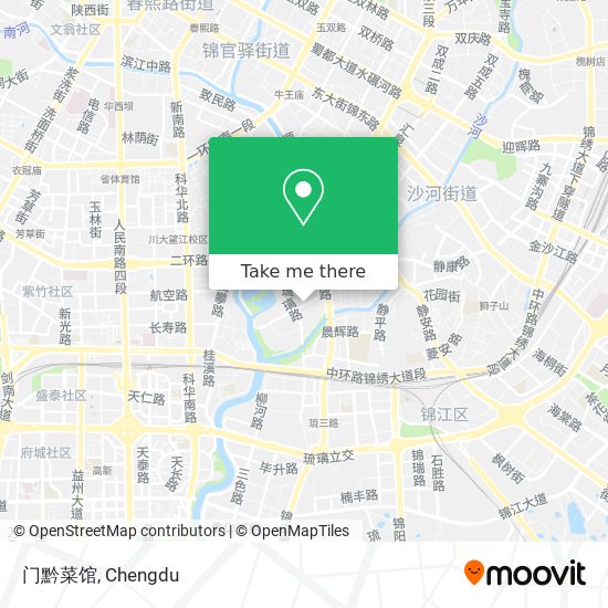 门黔菜馆 map