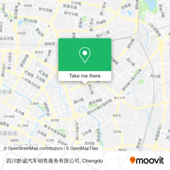四川黔诚汽车销售服务有限公司 map