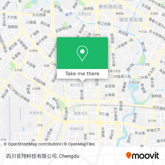 四川首翔科技有限公司 map