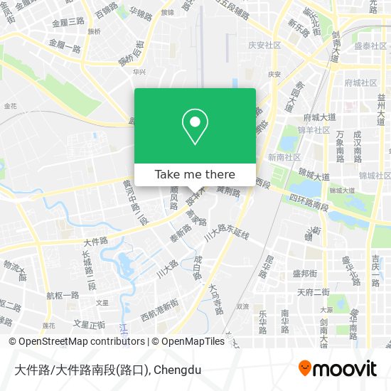 大件路/大件路南段(路口) map