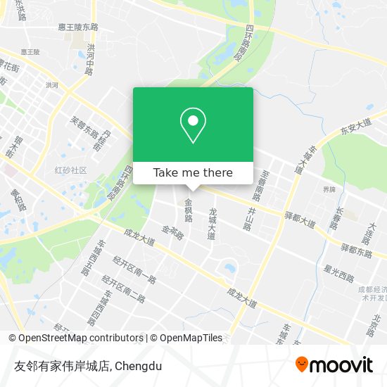 友邻有家伟岸城店 map