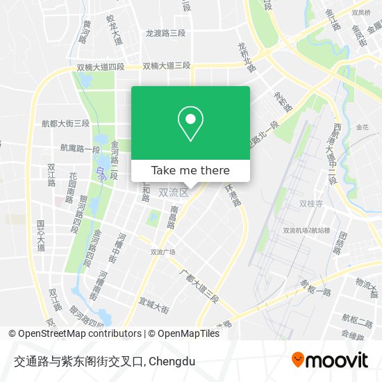 交通路与紫东阁街交叉口 map