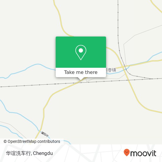 华谊洗车行 map