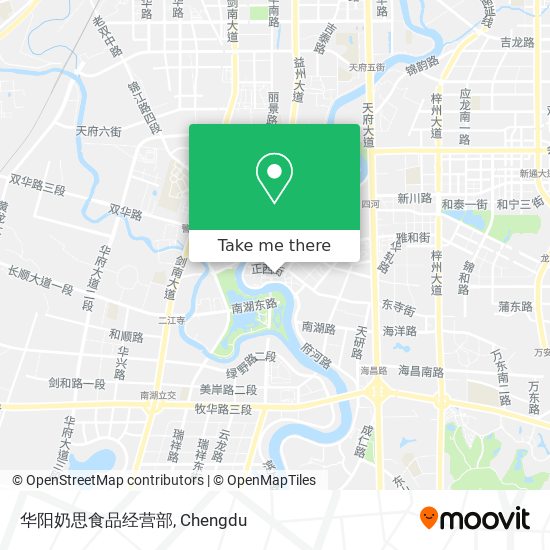华阳奶思食品经营部 map