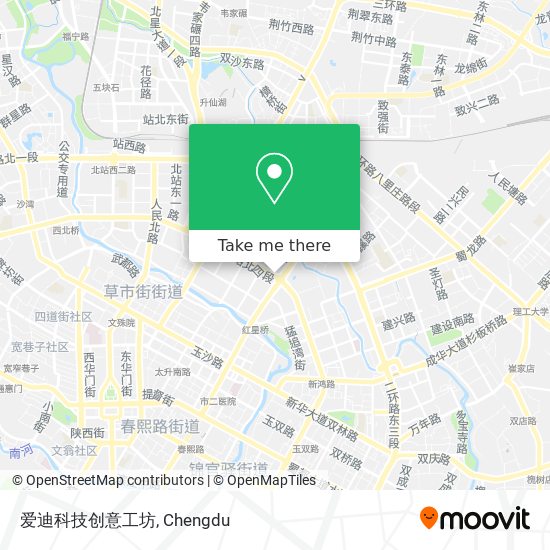 爱迪科技创意工坊 map