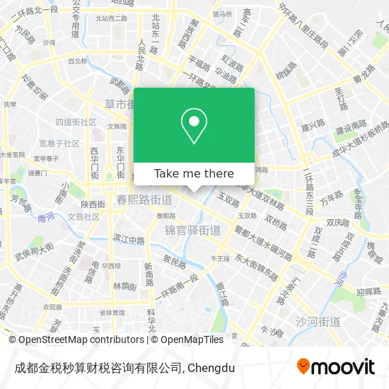 成都金税秒算财税咨询有限公司 map