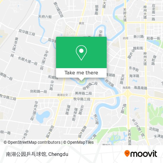 南湖公园乒乓球馆 map