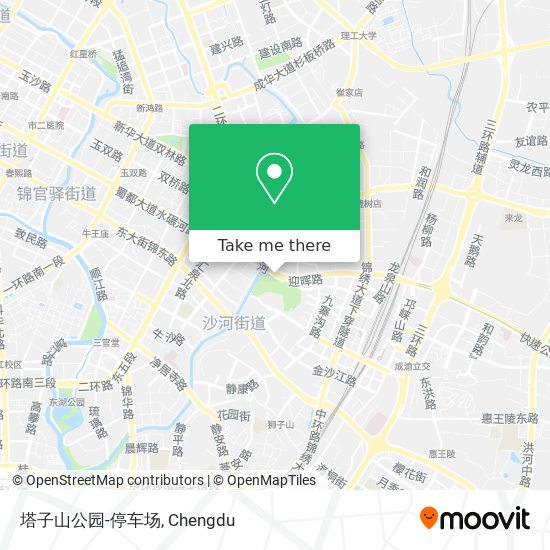 塔子山公园-停车场 map