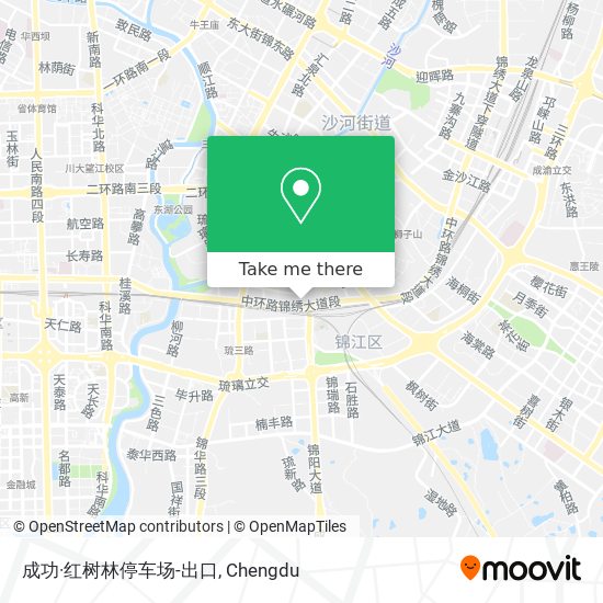 成功·红树林停车场-出口 map