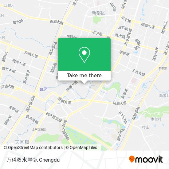 万科双水岸② map