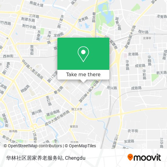 华林社区居家养老服务站 map