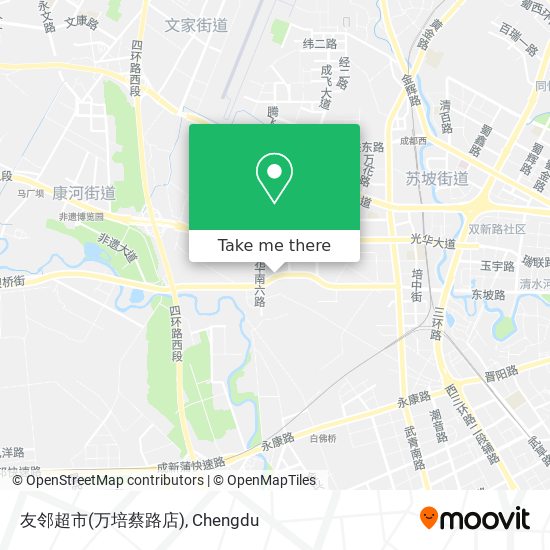 友邻超市(万培蔡路店) map