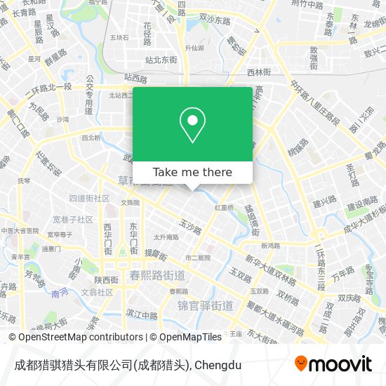 成都猎骐猎头有限公司(成都猎头) map