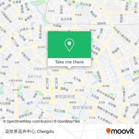 花世界花卉中心 map